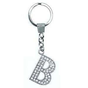  Letter B Keychain (Diamante) 