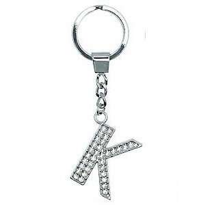  Letter K Keychain (Diamante) 