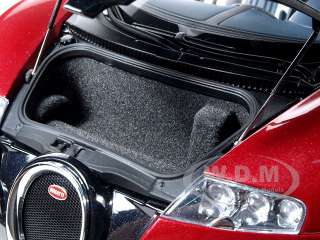   car model of Bugatti EB 16.4 Veyron Production Version Red/Black die
