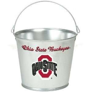  Ohio State Buckeyes Bucket 5 Quart Galvanized Pail 