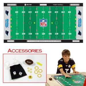  NFL Licensed Finger Football Game Mat   Panthers 