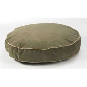  Bowser Supersoft Round Dog Bed Mushroom Microvelvet Medium 