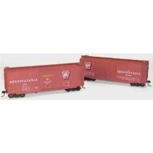    ACCURAIL HO 40STEEL BOXCARS PRR 2# SET   KIT Toys & Games