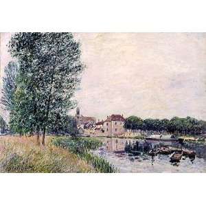     Alfred Sisley   24 x 16 inches   Moret Sur Loing 1