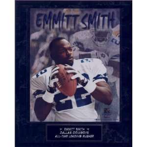  Emmitt Smith ~ Dallas Cowboys Plaque