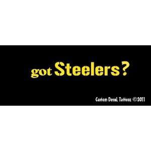  Got Steelers? Car Window Decal Sticker Gold 7 Automotive