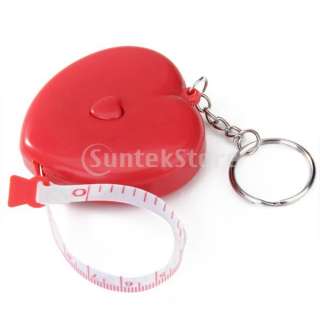 5M Tape Measure Sewing Tailor Cloth Ruler Keychain  
