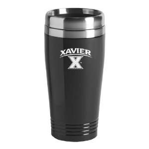  Xavier University   16 ounce Travel Mug Tumbler   Black 