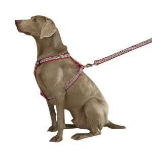 East Side Collection Nylon Houndstooth Dog Harness, Large, 28 36 Inch 