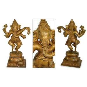  Bronze statuette, Dancing Ganesha