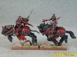 25mm Warhammer WDS painted Vampire Counts Blood Knights y87  
