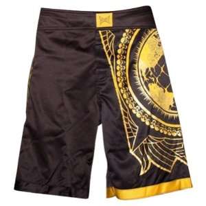  TapouT World Order Fight Short [Black/Gold] Sports 