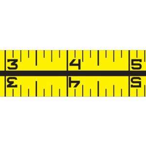   Ruler Tape 3/4 Wide x 3 Diameter Roll Fractional 36 Ruler Tape