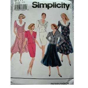  MISSES SLIM OR FLARED SKIRT & TOP SIZES 6 8 10 SIMPLICITY 