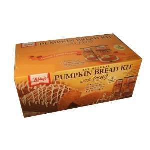 Libbys All Natural 4 Loaf Pumpkin Bread Kit With Icing Thanksgiving 