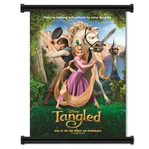 Tangled Movie Fabric Wall Scroll Poster (31x42) Inches