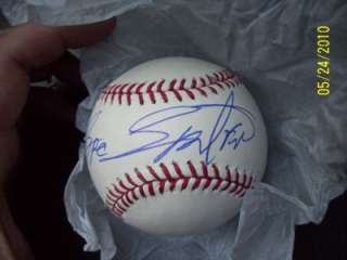 Bruce Springsteen Autographed MLB Baseball RARE W/COA  