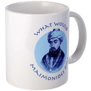  What Would Maimonides Do? Vintage Mug by  