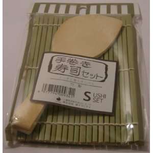 Sushi Mat with rice Paddle Superior quality Bamboo 