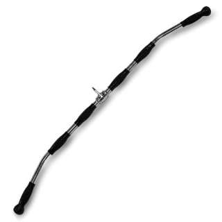 NEW Body Solid Pro Grip Lat Bar Cable Attachment with Rubber Grips 