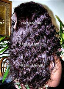 FULL LACE HUMAN HAIR INDIAN REMY WIG #2 BODY WAVE 26  