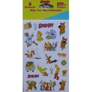  Scooby Doo 100 Stickers and 6 Book Marks Toys & Games