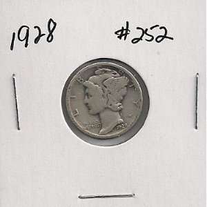  1928 Mercury Dime 