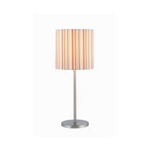   Steel / Multi Stripes Marrs II Art Deco / Retro Accent Table Lamp f