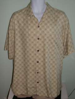 Tommy Bahama 100% Silk Designer Shirt Size Large Excellent Buy  