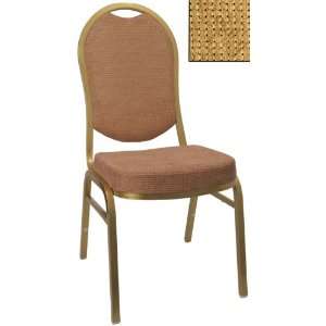  Dome Back Stacking Banquet Restaurant Retail Service Chair, Tan 