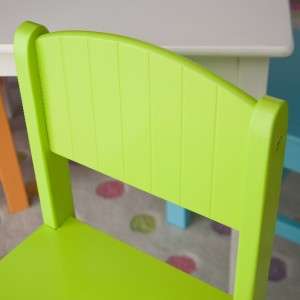 Childrens Nantucket Big N Bright Table and 4 Chair Set New  