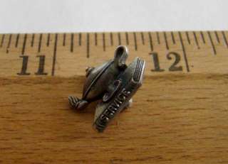 Sterling Silver Service Pin Lapel pin  