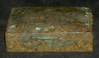 Antique Indian Ethnic Brass TajMahal BOX Rare  