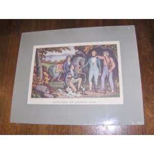  Currier and Ives Framed Print 