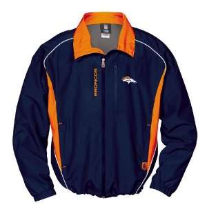  Denver Broncos NFL Safety Blitz Jacket (Navy)