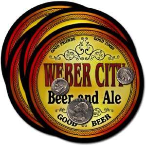  Weber City, VA Beer & Ale Coasters   4pk 