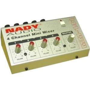 New   Nady MM 141 4 Channel Mini Mixer   T50167 Camera 