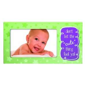    Prinz 6 by 4 Inch Baby Talk (Cute) Wood Frame