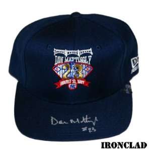  Don Mattingly Signed Cap