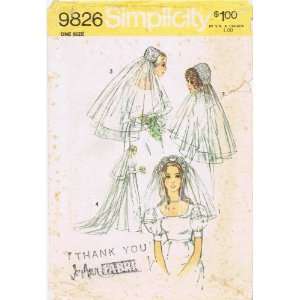   Pattern Wedding Brides Bridal Headpieces Veil Arts, Crafts & Sewing
