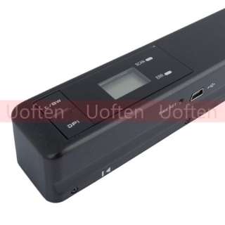   Portable Handyscan Documents Book Photo Cordless A4 Color Scanner USB