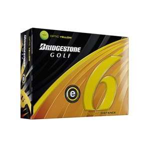  Bridgestone 2011 e6 Golf Ball   Yellow
