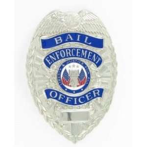 Bail Enforcement Officer Silver Shield Badge