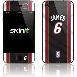  L. James   Miami Heat #6 skin for Apple iPhone 4 / 4S 