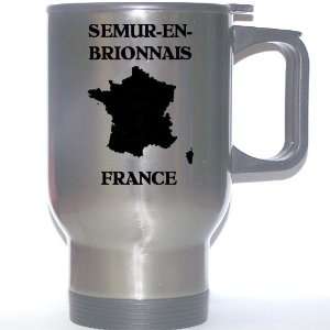  France   SEMUR EN BRIONNAIS Stainless Steel Mug 