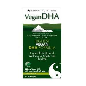  Minami Nutrition Vegan DHA 60 CAPSULES Beauty