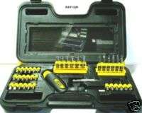 Bit & Driver Set With Hard Case Stanley 39 Pc. Tools For Home or 