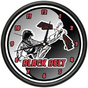  BLACK BELT Wall Clock karate tae kwon do judo gift