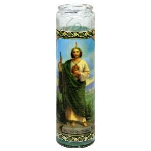   Candle Grn San Judas Tadeo, 1 EA (Pack of 12)