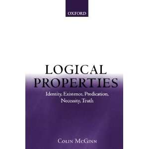   , Predication, Necessity, Truth [Paperback] Colin McGinn Books